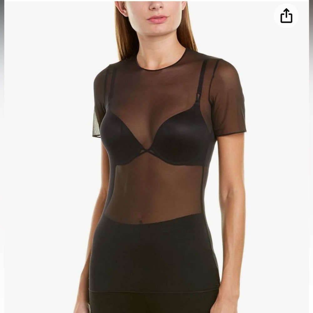 Commando Chic Mesh Layer Tee